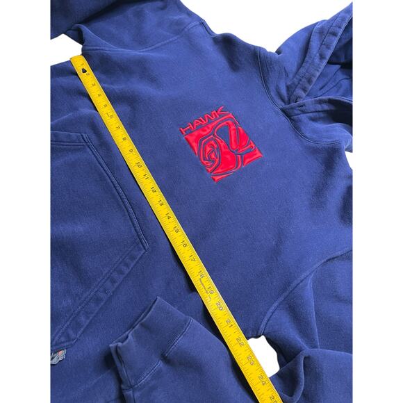 Y2K Tony Hawk Hoodie Mens Medium Blue/Red Grunge Skate Surf baggy / retro 2000’s - Picture 6 of 11